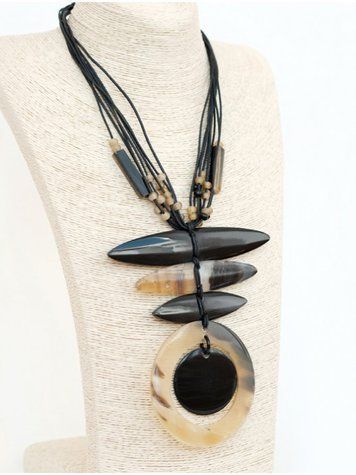Buffalo Horn Necklace