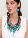 Necklace "Turquoise Drops"
