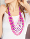 Bone Necklace Multi-strand