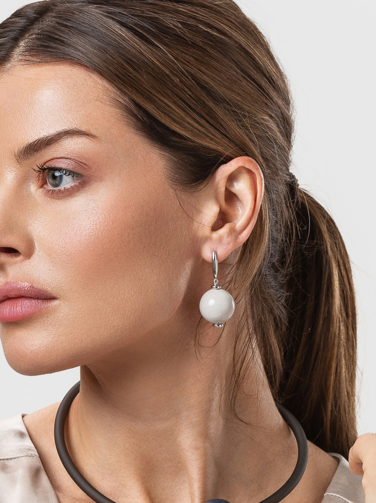 Resin Еarrings &laquo;Nord&raquo;