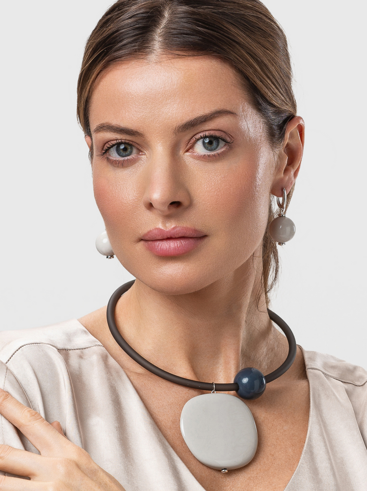 Resin Еarrings &laquo;Nord&raquo;