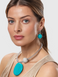 Resin Еarrings &laquo;Laguna&raquo;