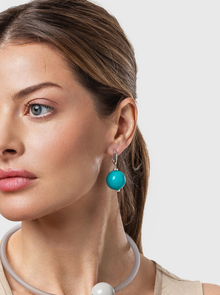 Resin Еarrings &laquo;Laguna&raquo;