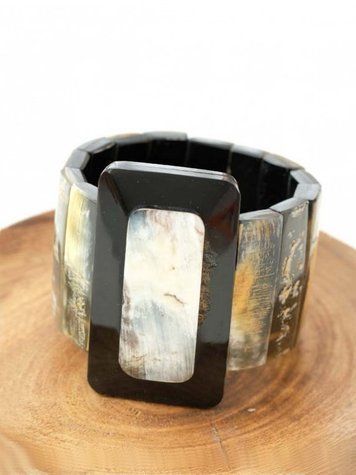 Buffalo Horn Rectangular Bracelet
