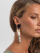 Horn Earrings &ldquo;Fingers&rdquo;